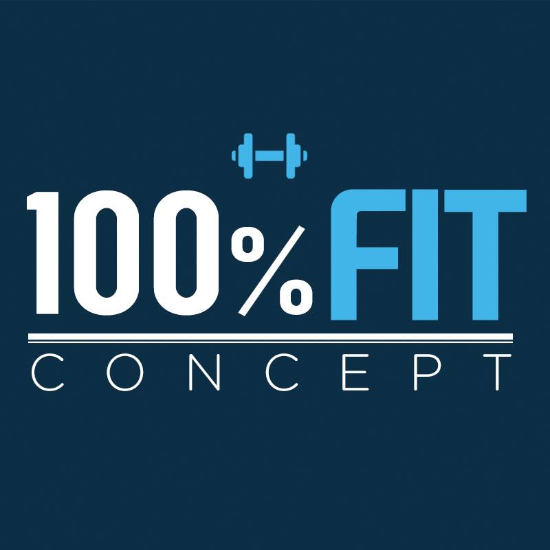 100% Fit Koncept Logo