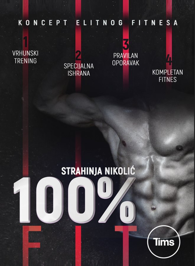 100% FIT: Koncept elitnog fitnesa — korica knjige